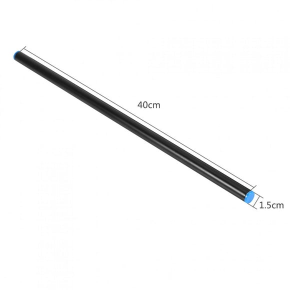 Ymiko New Camera Alloy Rod 2Pcs 40cm 15mm Follow Rig Cage Alloy Rod Rail System For