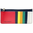 thumbnail image 1 of Pre-Owned Dolce & Gabbana Card Case Coin Leather Multicolor Red Navy BP2172 AJ785..., 1 of 9