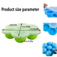 thumbnail image 4 of Silicone Egg Bite Molds [2 Pack] Instant Pot Accessories - Fit Instant Pot 5,6,8 qt Pressure Cooker - Food Freezer Tray with Lid - Reusable Storage Container, 4 of 6