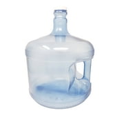 For Your Water 3 Gallon 11.36 Liter BPA Free Plastic Reusable Water Bottle Container Jug with Handle (Made in USA) 48MM Screw Cap 10.63"Diam. X 13.75"H - Blue