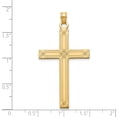 thumbnail image 2 of 14K Yellow Gold Cross Pendant, 2 of 2