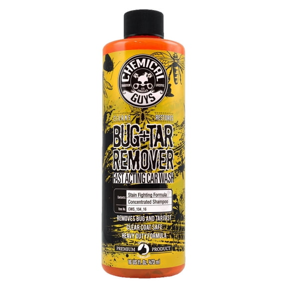 Chemical Guys Bug & Tar Heavy Duty Car Wash Shampoo (16 oz)