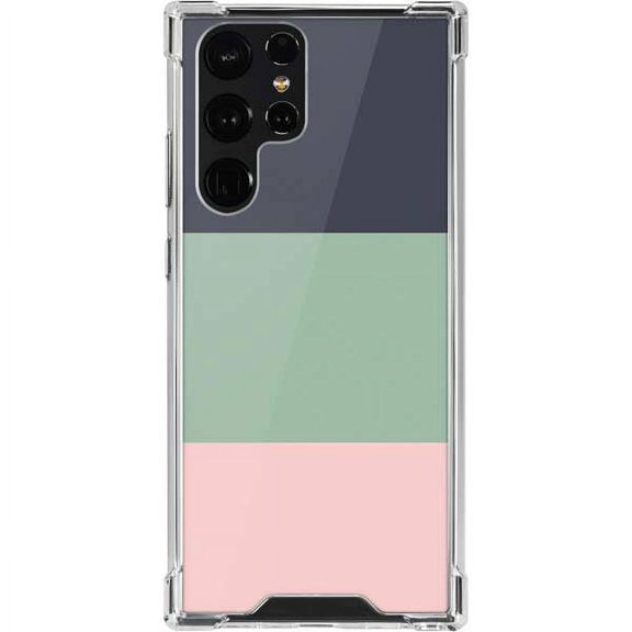 Skinit Stripes Striped Spring Colors Galaxy S22 Ultra Clear Case