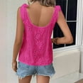 thumbnail image 7 of yillto Womens Summer Tops Ruffle Hem Sleeveless Tank V Neck Fashion Elegant Shirts Loose Blouse, 7 of 7