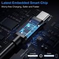 thumbnail image 2 of Cable de carga ACAGET de 10 mm con punta extendida USB-C de 1 m para Blackview, 2 of 7