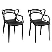Mod Made Plastic Loop Dining Side Chair - Set of 2