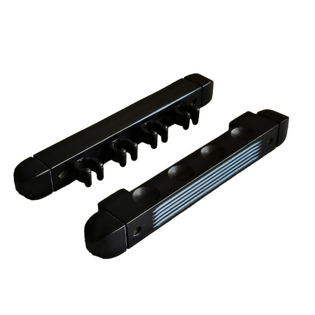 Lefu 1 Paire de Billard Cue Rack Mural 4-Slot Suspendu Billard Porte-Bois