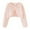Pink, variant on AWZXDE Girls Rhinestone Knit Cardigan Sweater Open Front Casual Outerwear For Kids Teenage Fall White 3-4 Years