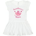 thumbnail image 3 of Inktastic Ballerina 3rd Birthday Girls Toddler Dress, 3 of 5