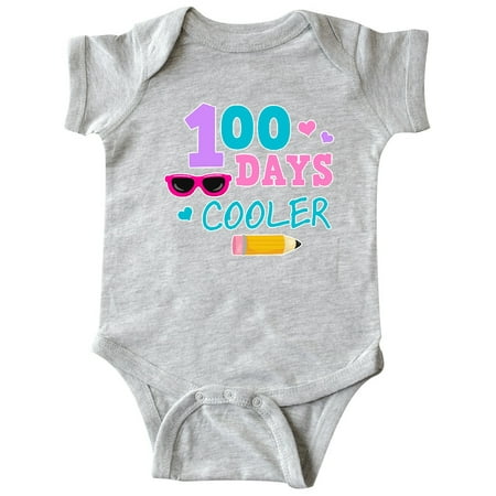 

Inktastic 100 Days Cooler in Pink Gift Baby Girl Bodysuit