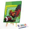 thumbnail image 1 of Cuadros Decorativos Kit de pintura por números sin marco DIY Rugby Gallo lienzo pintado a mano ilustraciones Likrtyny embutido en tela, 1 of 9