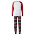 thumbnail image 4 of Disfraz Premium Conjunto de pijamas navideños para padres e hijos Conjunto a juego con estampado de moda (Red Women-L) Ygjytge Rojo T L para Unisex, 4 of 9