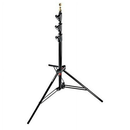 Image of 1004BAC 144 Air Cushioned Aluminum Master Light Stand with 4 Sections & 3 Risers Black