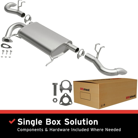 BRExhaust OE Replacement Exhaust Muffler Kit 108-0021: Compatible with 2013-2015 Acura RDX 3.5L