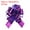 Purple_4 inch, variant on Metallic Large Big Pull Bow Glitter Gift Wrapping Bows Ribbon for Wedding Car Baskets Presents Christmas Bow Red_6 inch