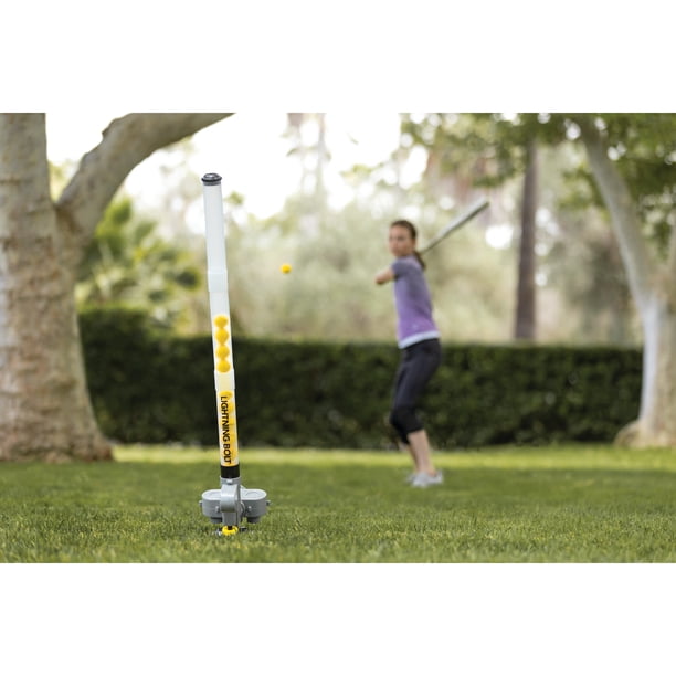 SKLZ Lighting Bolt Pro Lightweight and Portable Automatic Pitching