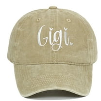 MSJUHEG Trucker Hat,Golf Hat,Hats for Men,Running Hat,Baseball Cap,Letters Print Embroidered Polyester Baseball Hats for Women Khaki A