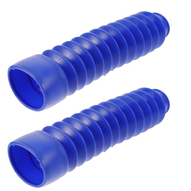 OULII Fork Guards 1 Pair Blue Motorcycle Fork Cover Rubber For Shock Absorption