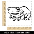 thumbnail image 2 of Happy Little Tree Frog Self-Inking Rubber Stamp Ink Stamper - Red Ink - Large 1-1/2 Inch, 2 of 7