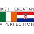 thumbnail image 2 of CafePress - Irish Croatian Flags Mug - 11 oz Ceramic Mug - Novelty Coffee Tea Cup, 2 of 4