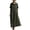 Green, variant on Summer Womens Dress Solid Color Pocket Short Sleeve A-Line Swing Dress for Vacation or Lounge