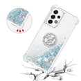 thumbnail image 5 of Funda para Samsung Galaxy A53 5G con Brillo Líquido Flotante, Purpurina, Parachoques y Anillo Giratorio Soporte, 5 of 5