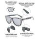 thumbnail image 3 of Gafas de Sol Deportivas Polarizadas EPHIU Cuadradas para Mujer y Hombre, 3 of 9