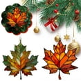 thumbnail image 3 of Wmool Maple Leaf Scatcher For Window Acrylic Maple Leaves Ornaments C6Y5 J69C, 3 of 8