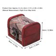 thumbnail image 2 of 4 Pcs Wooden Vintage Storage Box Chest Treasure Box, Decorative Small Keepsake Box Jewelry Trinket Chest, Antique Style Storage Organizer Container for Keepsakes Treasures Jewelry, 2 of 9