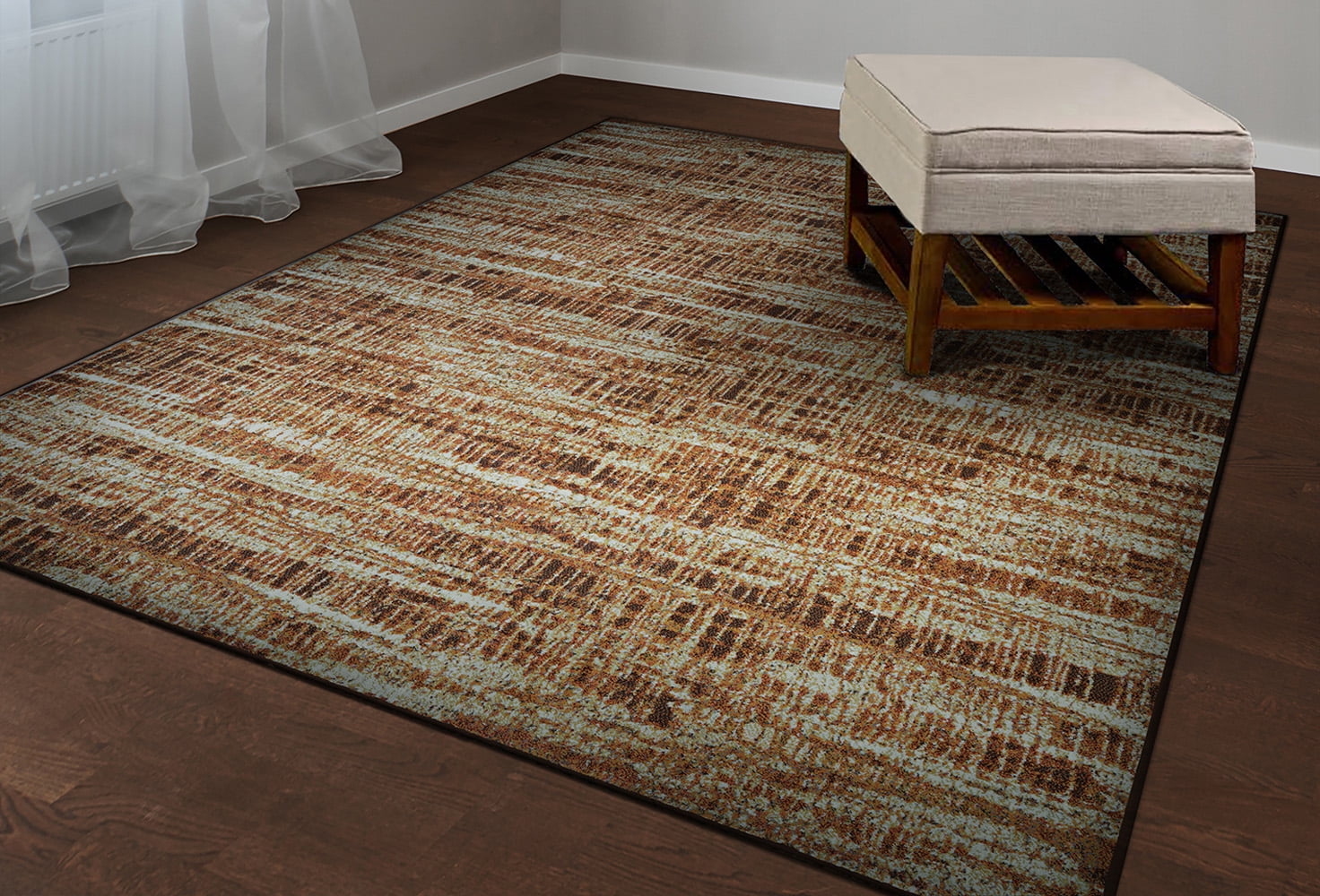 Easton Maynard Antique CreamSalmon Area Rug Multiple Sizes