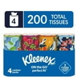 thumbnail image 1 of Kleenex Perfect Fit Facial Tissues, ister Boxes, 50 Tissues, 2-Ply, 1 of 6