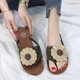 thumbnail image 1 of Chanclas diarias de verano Ocio Playa Flor Zapatillas planas para mujer Wmkox8yii  ytu5334, 1 of 7