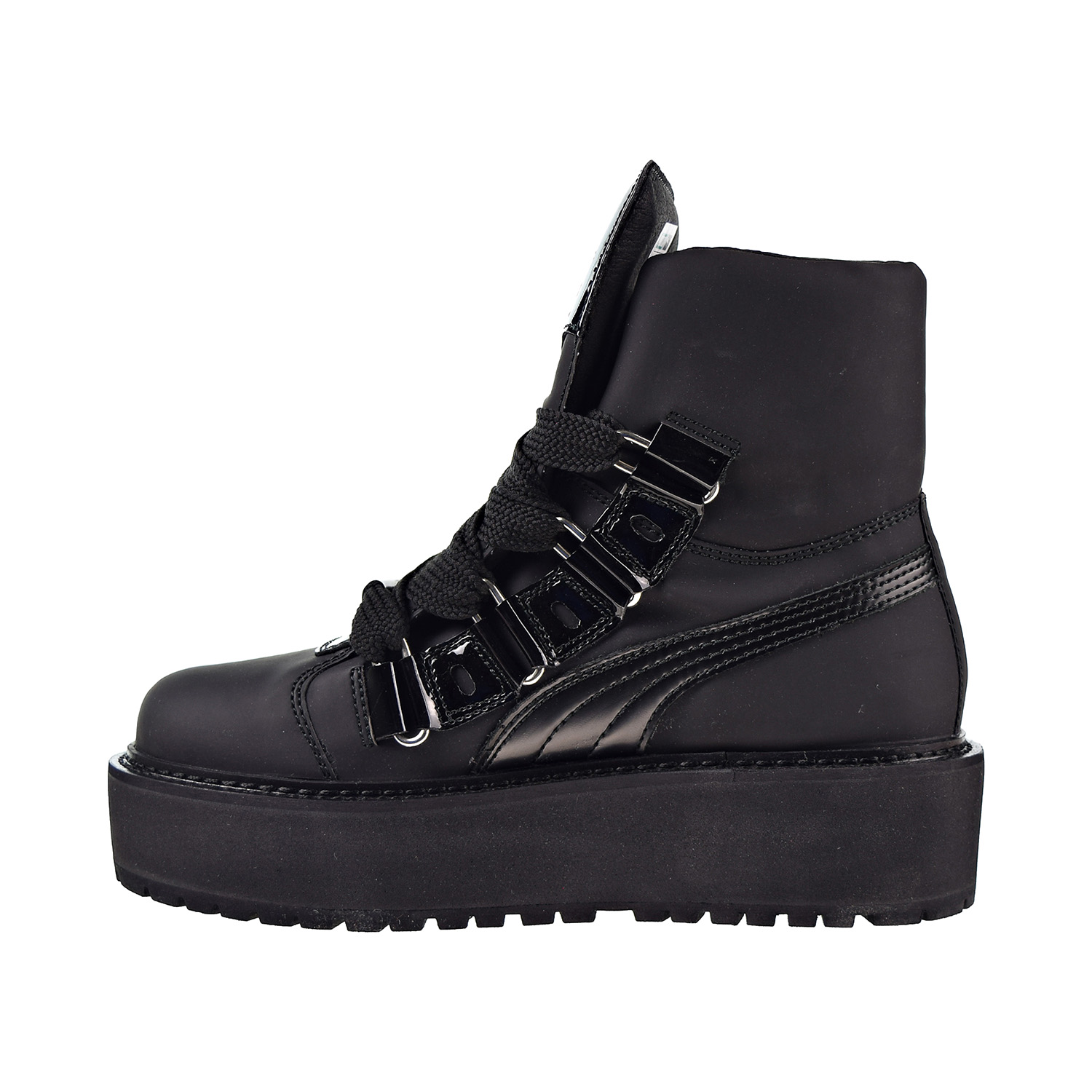Puma Fenty By Rihanna Men's Platform Sneaker Boots Puma Black 363040-01 - image 4 of 6
