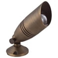 thumbnail image 1 of Elitco Lighting C029L 8,5 x 3 Po. Projecteurs Paysagers - Laiton Antique, 1 of 1