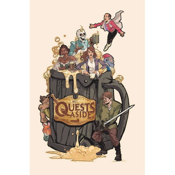 Quests Aside #1B VF ; Vault Comic Book