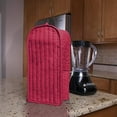 thumbnail image 6 of Blender Dust Cover, Stand Mixer Coffee Maker Appliance Cover, Fingerprint Dust Stain Resistant Blender Cover for Home Kitchen red, 6 of 8