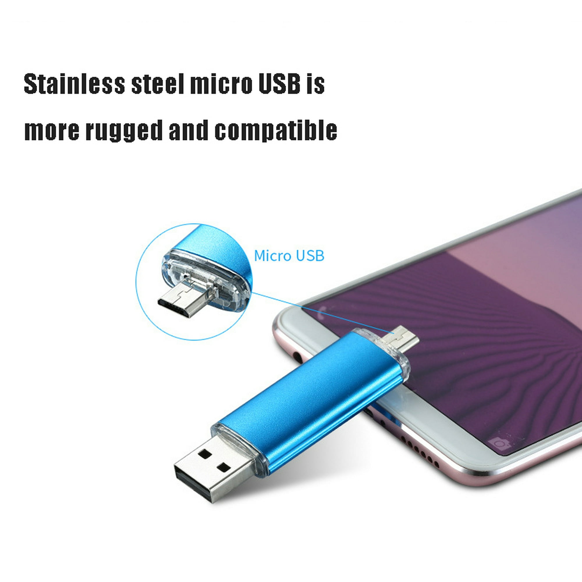pistol eksil dom Dual Use USB Flash Drive Smart Phone OTG Pen Drive Memory Stick U Disk |  Walmart Canada