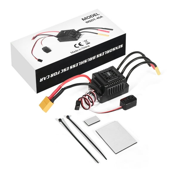 lanema WSDT 45A Electronic Controller Brushless ESC for Vehicles Waterproof Sensorless