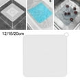 thumbnail image 3 of Bathroom Silicone Floor Drain Deodorant Cover Sink Deodorant Floor Drain Cover (Gray 12cm), 3 of 5