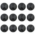 thumbnail image 1 of Paquete de 12 clips para cables, soporte adhesivo para gestión de cables, cargador, clip de retención para oficina, hogar, oficina, coche,, 1 of 2