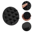 thumbnail image 3 of Unique Bargains 1 Set Durable Hair Shampoo Brush for Head Massage 3.15"x3.15" Black, 3 of 6