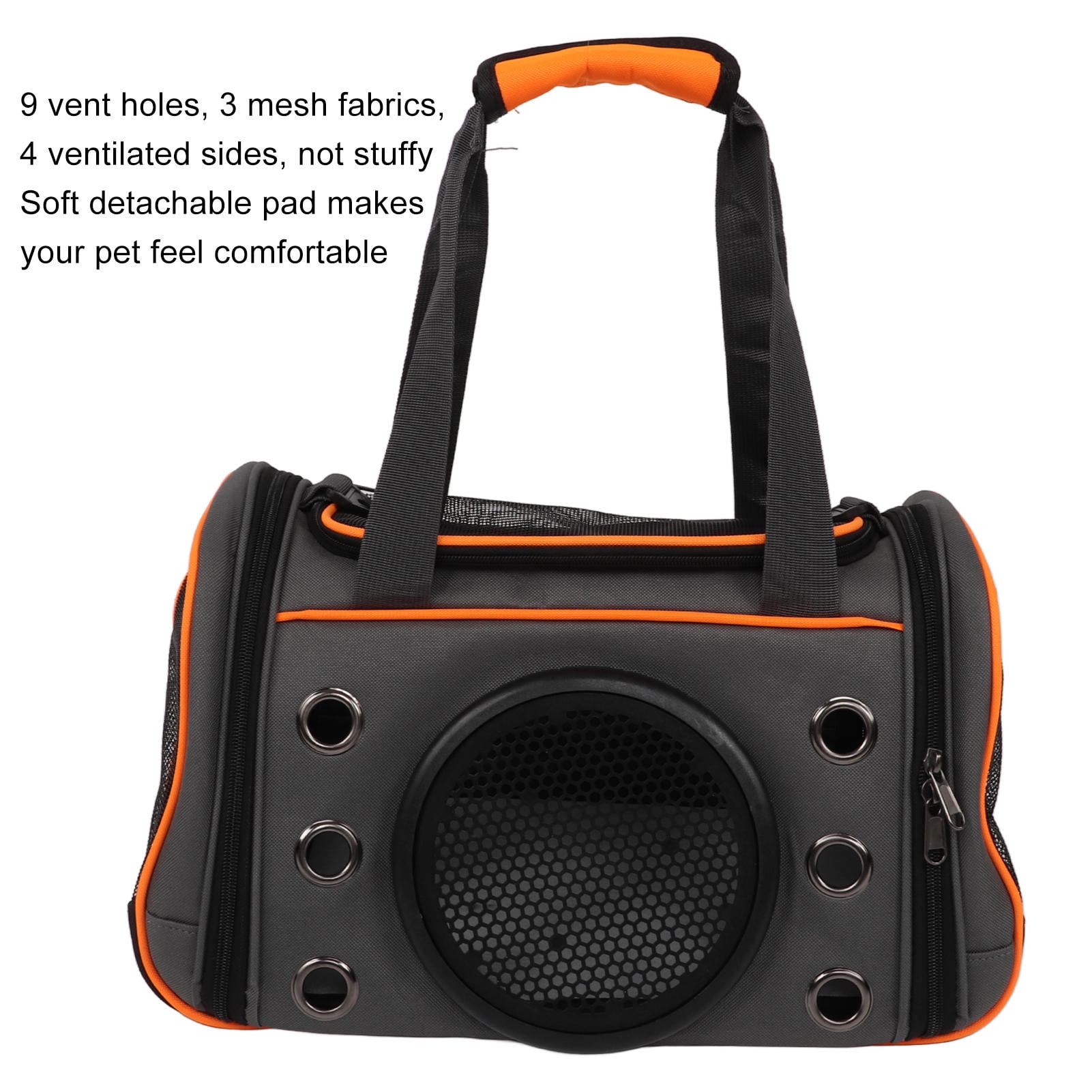 BOKYAN Breathable Cat Carrier Backpack with Transparent Window, 4‑Side Ventilation, Adjustable Shoulder Strap