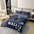 thumbnail image 2 of Erosebridal Rugby 100% Cotton Comforter Cover Full for Teens, American Football City Bedding Full Size, Sports Player Decor, Reversible（No Comforter）, 2 of 8