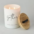 thumbnail image 4 of Better Homes & Gardens Cranberry & Molasses 14.8oz Scented 2-wick Candle with Farmhouse Lid - Gather, 4 of 5