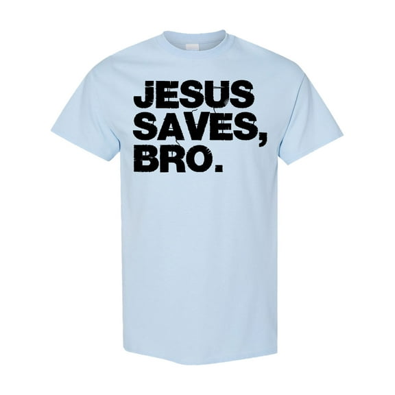 Inktastic Jesus Saves Bro Christian T-Shirt