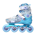 thumbnail image 3 of Patines Freeskate Blazer V1AZUL Ajustable bota dura transparente, 3 of 4