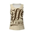 thumbnail image 6 of Sigee Coffee Time (2) for Women's Workout Tank Top,Running Tank Tops,Sleeveless Gym ClothesXX-Large, 6 of 8