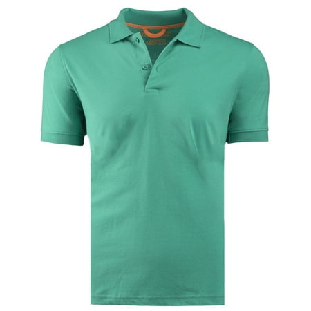 Marquis Men's Jersey Slim Fit Short Sleeve Golf Polo Knit - Walmart.com