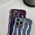 thumbnail image 4 of for iPhone 13 Pro Max Case,Water Ripple Pattern Curly Wave Frame Soft Compatible with iPhone Case (Light Blue,iPhone 13 Pro Max), 4 of 6