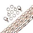 thumbnail image 2 of John Bead Chain & Finding Set 5x7mm Oval Rose Gold, 2 of 5